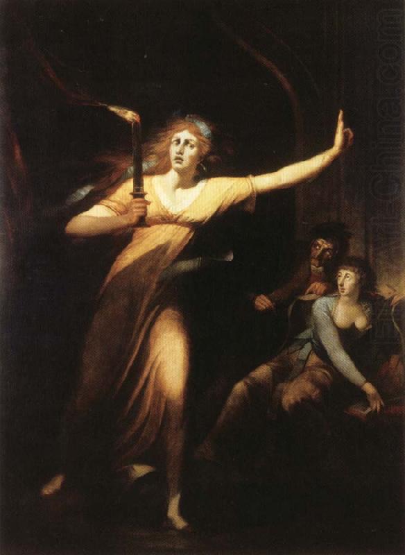 Lady Macbeth Sleepwalking, Henry Fuseli